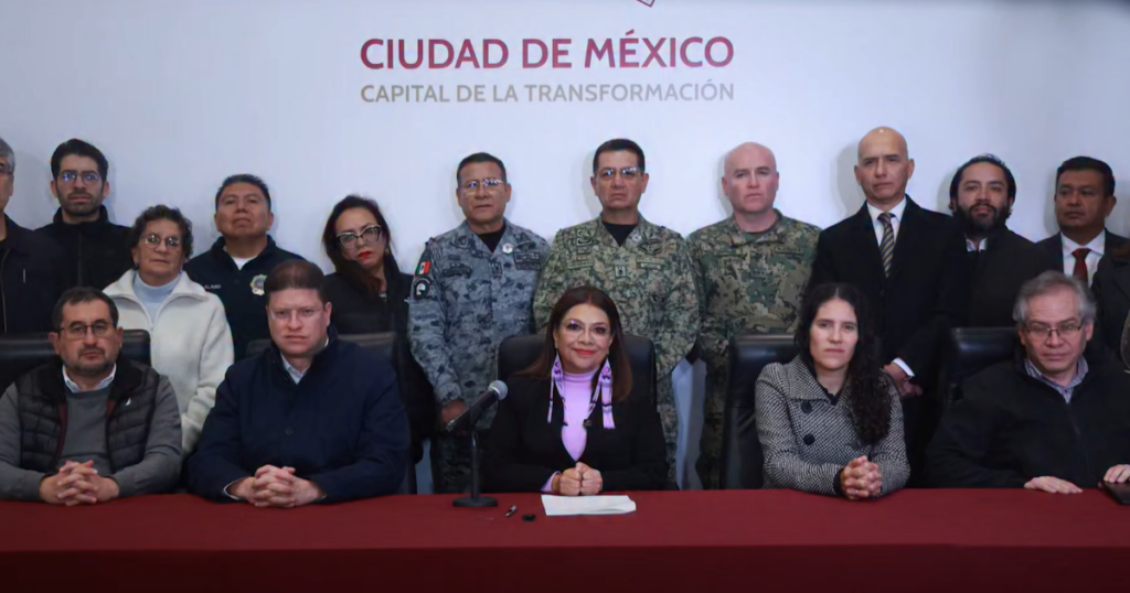 Clara Brugada reafirma la calma y la fortaleza institucional en la Capital de la Transformación tras operativos federales