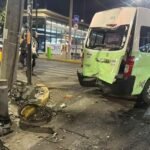 Choque en la colonia Anáhuac: conductor en presunto estado de ebriedad provoca accidente