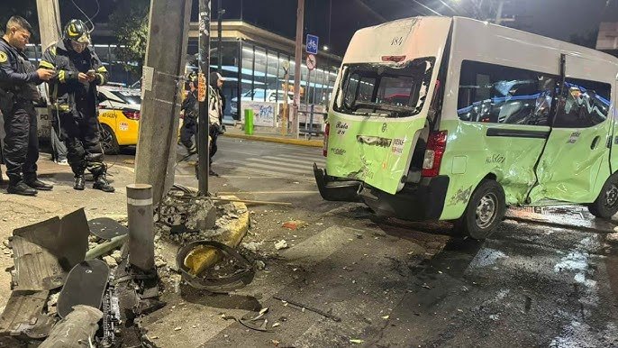 Choque en la colonia Anáhuac: conductor en presunto estado de ebriedad provoca accidente