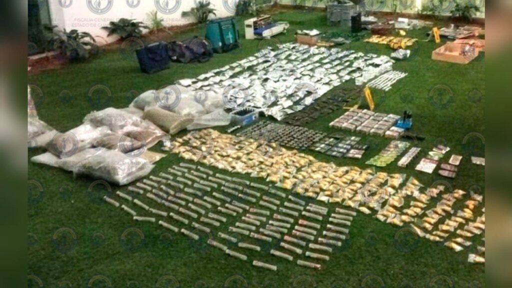 Encuentran centro de distribución de drogas en San Juan de Dios, León, Guanajuato