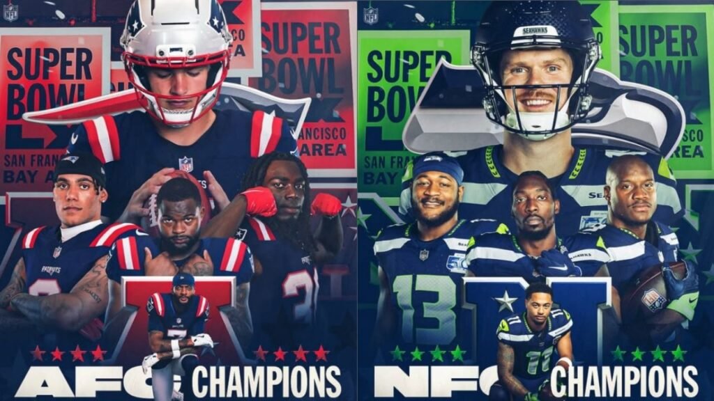 Hora de inicio y fin del Super Bowl 2026 en México: Seattle Seahawks vs Patriots