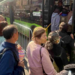 Usuarios buscan alternativas ante cierre de estaciones en la Línea 2 del Metro