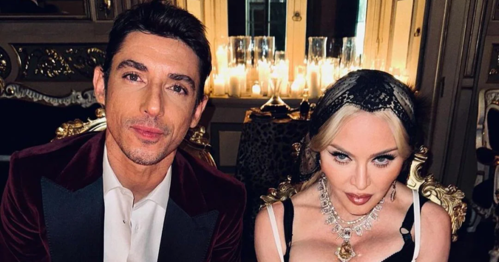 Semana de la Moda en Milán 2026: Madonna y Alberto Guerra brillan en un reencuentro esperado