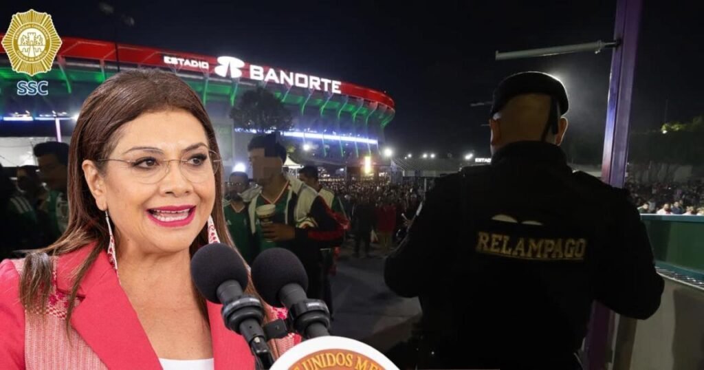 Clara Brugada celebra la inauguración del Estadio Ciudad de México y reafirma a la capital como la más mundialista*