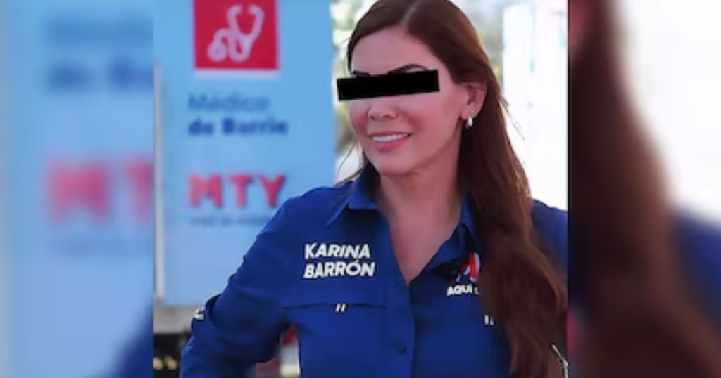 Detienen a Karina Barón, exsecretaria de Desarrollo Humano de Monterrey