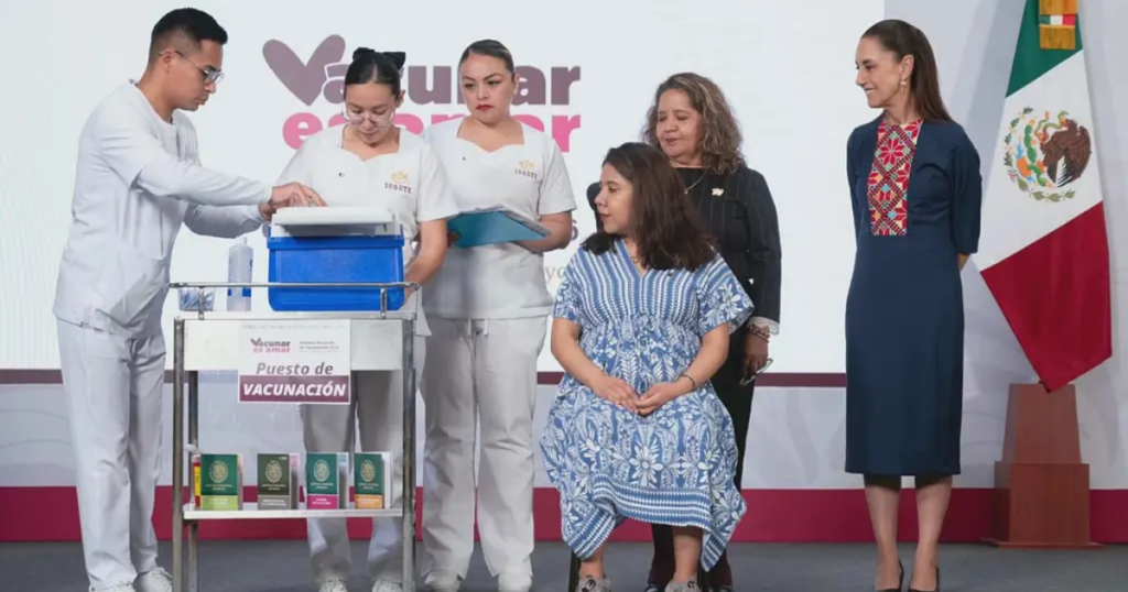 México incorpora nueva vacuna para embarazadas en el esquema nacional de salud