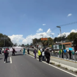 Bloqueo en la México-Toluca: trabajadores del IMSS-Bienestar alzan la voz por condiciones dignas de salud