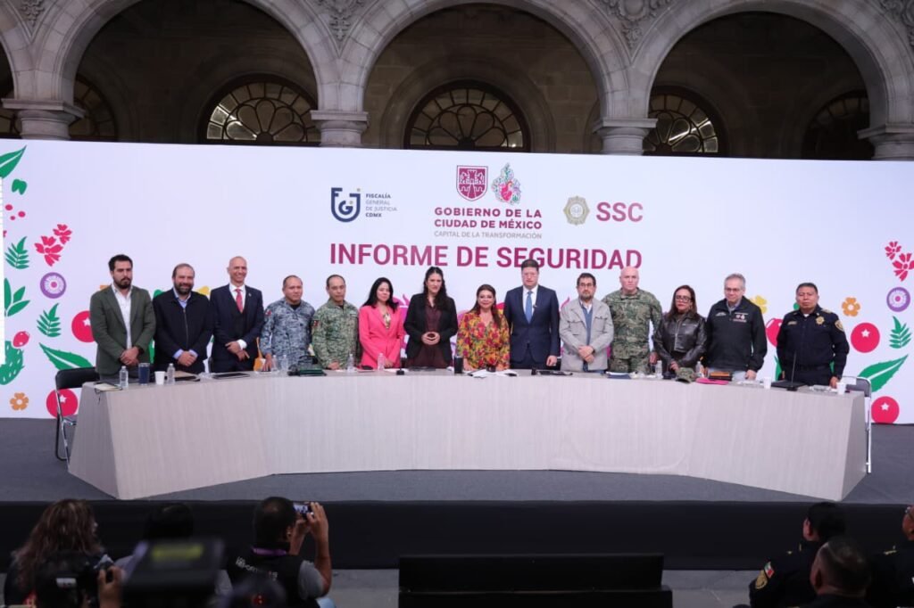 Clara Brugada destaca reducción de delitos en la Ciudad de México: baja 6% en marzo y se consolida tendencia