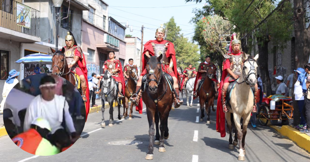 Representación en Iztapalapa deja lesionado: atención oportuna garantiza bienestar de participante