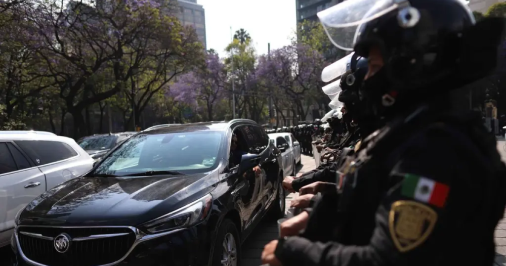 Conductores de apps realizan movilizaciones en CDMX y afectan la movilidad de miles de personas