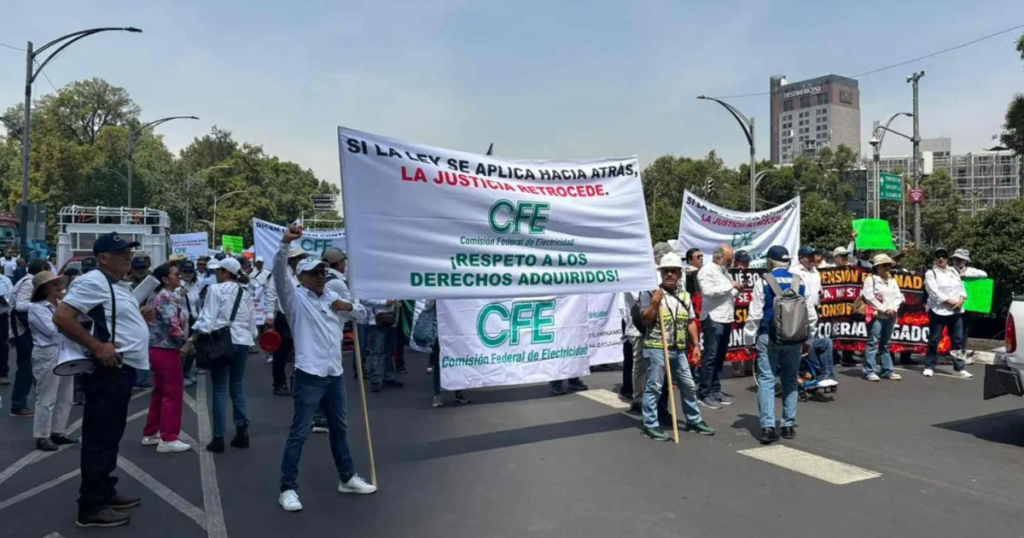 Marcha en Paseo de la Reforma afecta movilidad este viernes en CDMX