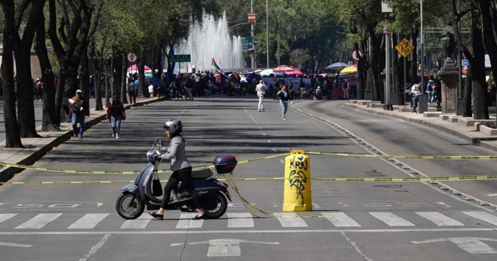 Movilizaciones en CDMX transforman la rutina de la ciudad este 16 de abril