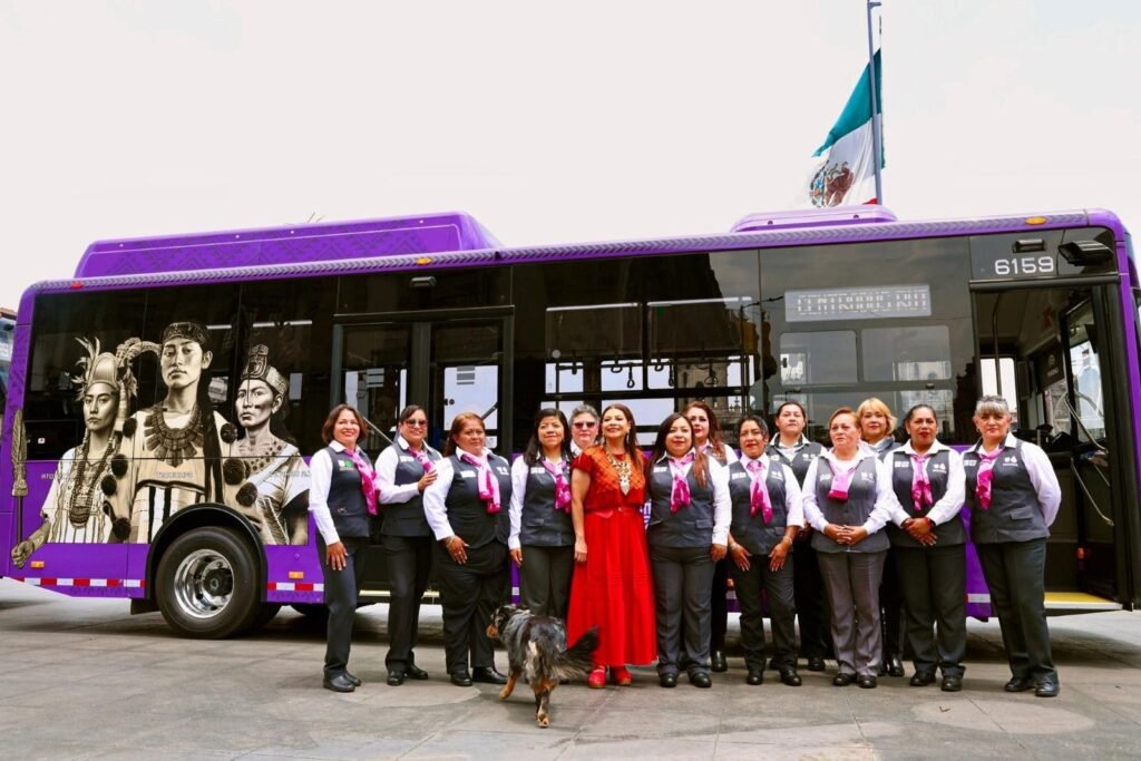 Clara Brugada presenta la Ruta de las Heroínas Indígenas: transporte eléctrico que reconoce la historia de las mujeres en CDMX