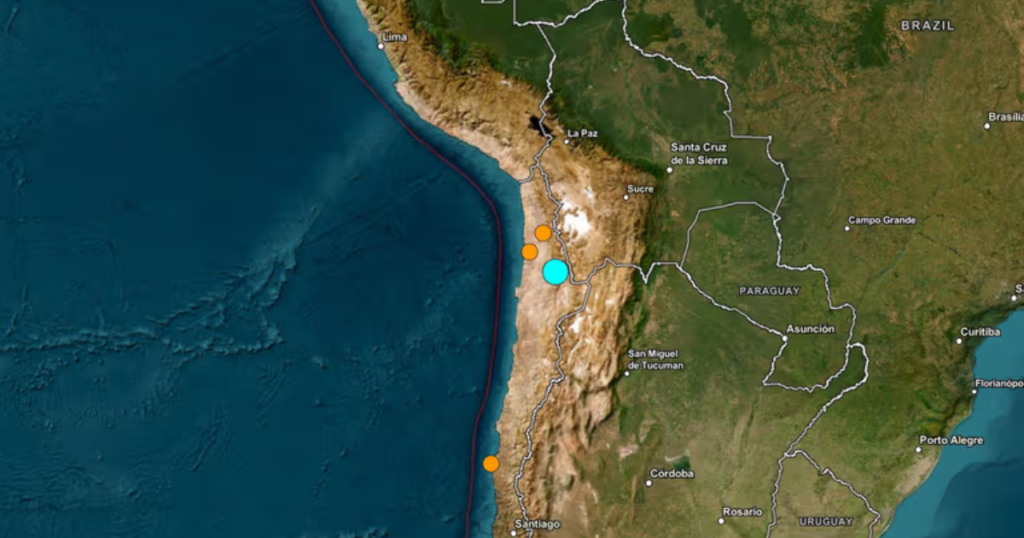 Sismo de magnitud 6.7 sacude Chile y revive el miedo entre familias de Antofagasta