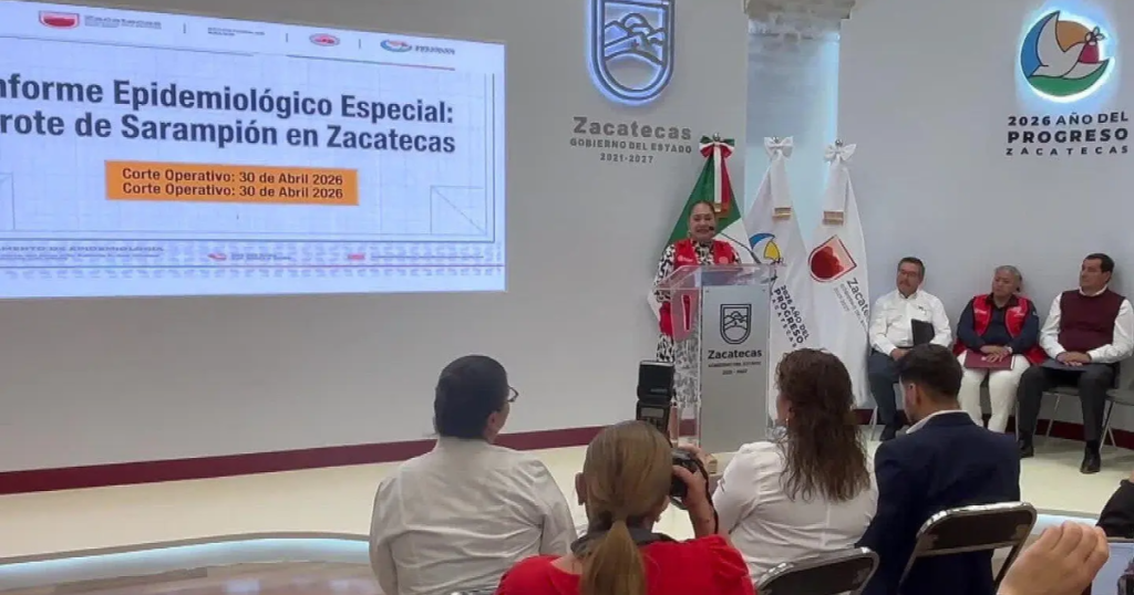 Aumentan casos de sarampión en Zacatecas: refuerzan vigilancia para proteger a la población