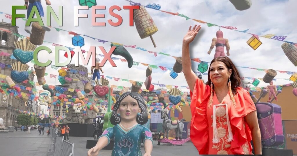 Clara Brugada invita a vivir el “Templo del Futbol”, la gran fiesta mundialista que inicia hoy en el Zócalo