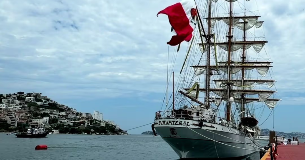 El Buque Escuela Cuauhtémoc se prepara para un nuevo crucero de instrucción desde Acapulco