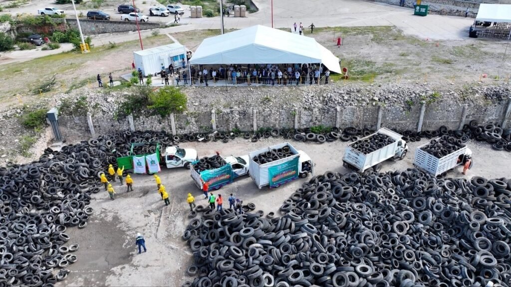 De llantas usadas a energía: Morelos impulsa un modelo de economía circular