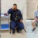 Héroe sin capa: policía se mete a una casa en llamas y logra salvar a un abuelito