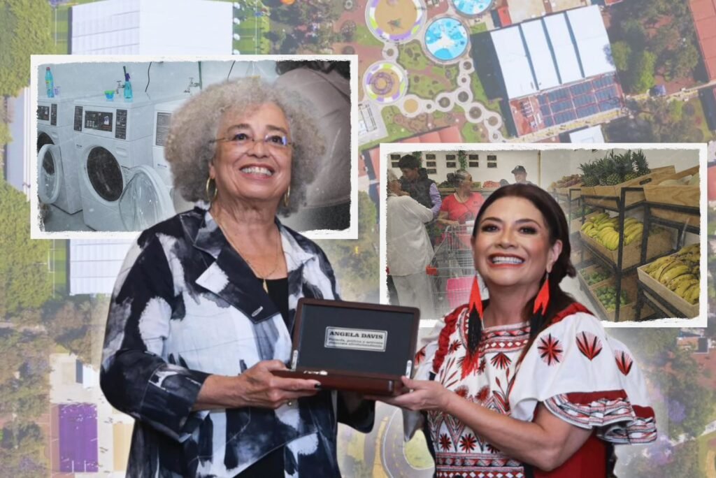 Las Utopías de Clara Brugada cruzan fronteras: Angela Davis las destaca en Chicago