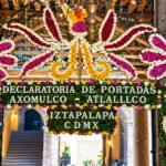 Iztapalapa preserva una tradición ancestral: sus portadas florales ya son patrimonio de la CDMX